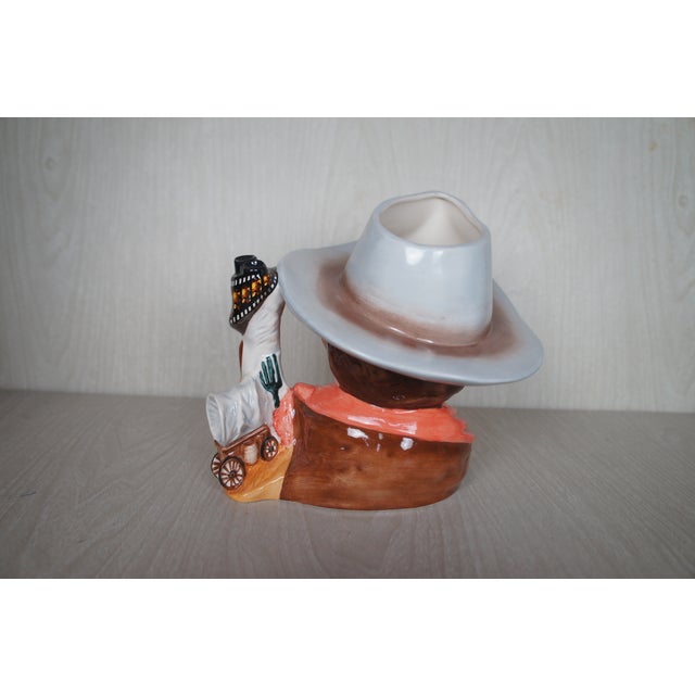 2000 - 2009 American Royal Doulton John Wayne the Duke Cowboy Toby Character Jug For Sale - Image 5 of 13
