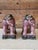 Chinoiserie Pair of Chinese Export Famille Rose Style Elephant Bookends or Decorative Objects For Sale - Image 3 of 11