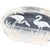 1980s 1980s Modern Flamingos in Water Round Reverse Carved Lucite Paperweight Sculpture For Sale - Image 5 of 7