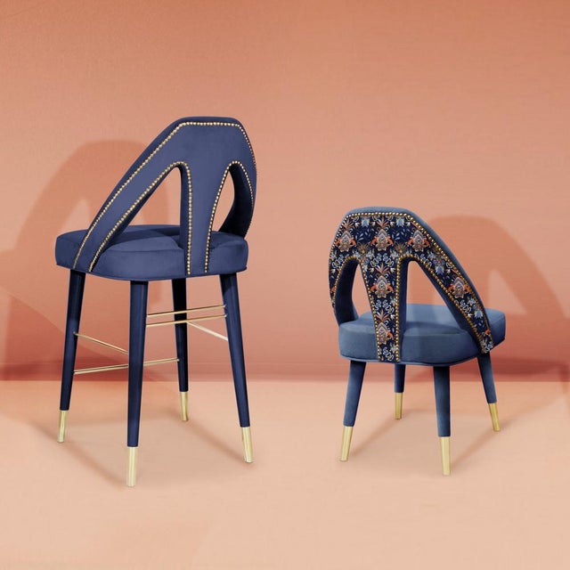 Caron Dining Chairs by Ottiu, Set of 8 For Sale - Image 9 of 17