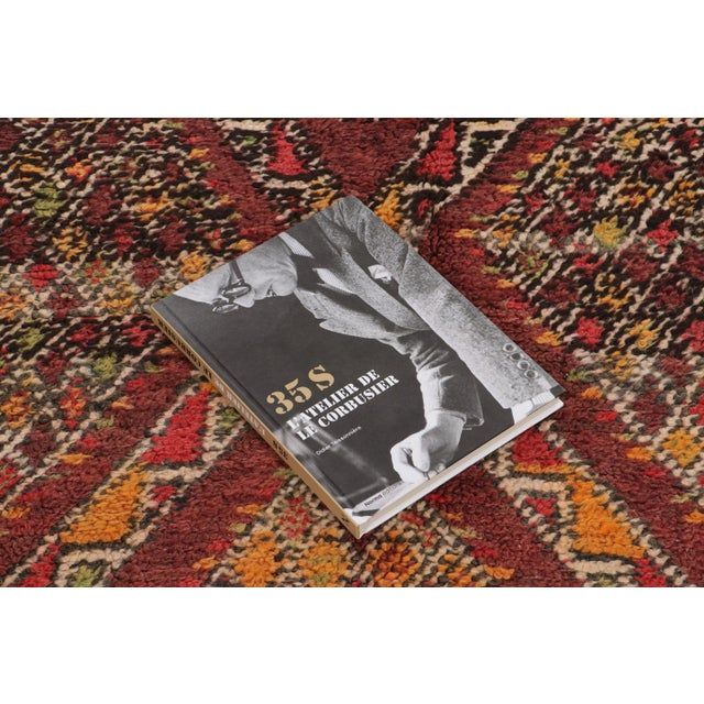 Vintage Berber Moroccan Wool Rug With Diamond Grid by Rug & Kilim, 1950-1959 For Sale - Image 9 of 9