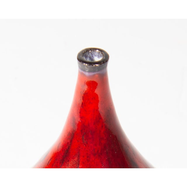 Contemporary Karl Martz 1980s Studio Pottery Vase For Sale - Image 3 of 8