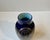 1920s Neo-Classical French Cobalt Blue Majolica Vase from Sarreguemines, 1920s For Sale - Image 5 of 8