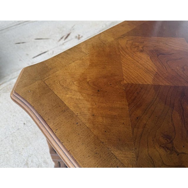 Mid 20th Century Lane Mahogany & Walnut Side Table No. 1247 For Sale - Image 9 of 9