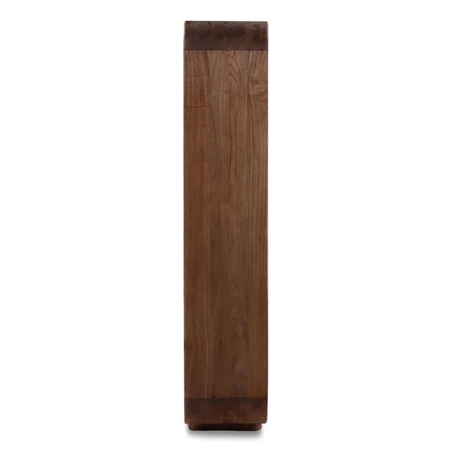 Mid-Century Modern Century Walnut Solid Wood Shelf / Bookcase For Sale - Image 3 of 6