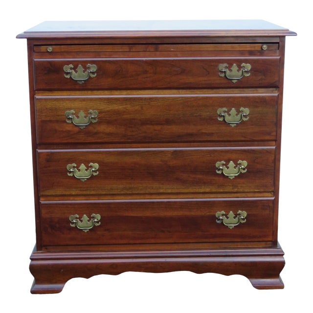 Solid Cherry Small Dresser With Pullout Tray Chairish