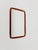 Brown Large Vintage Danish Wall-Mounted Mirror, 1960s For Sale - Image 8 of 15