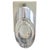 Postmodern Italian Postmodern Chrome Sconce by Oscar Torlasco for Stilkronen, 1970s For Sale - Image 3 of 13