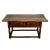 Antique Late 16th Century Spanish Baroque Carved Walnut Refectory Console Table Desk 1580 For Sale - Image 9 of 12