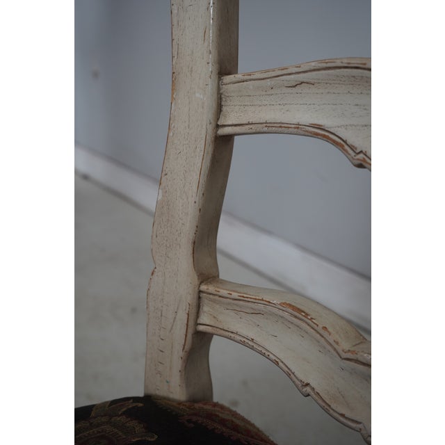 Set of 4 Country French Dining Room Chairs For Sale - Image 17 of 18