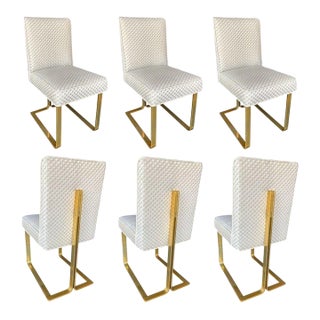 Set of 6 Modern Chairs. Italy, 1970's For Sale