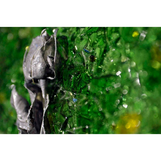 Vincenzo Marega, The Absolute Elegance of Matter and Crystal, 2025, Mixed Media Panel For Sale - Image 15 of 18