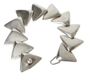 Silver Bracelet by Bent Gabrielsen Pedersen, 1960s