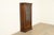 French Davis Cabinet Co. French Regency Louis XVI Carved Cherry Wood Lighted Bookcase or Display Cabinet, Circa 1960s For Sale - Image 3 of 17
