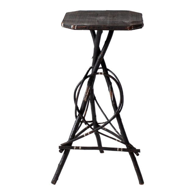 Antique Adirondack Twig Table For Sale