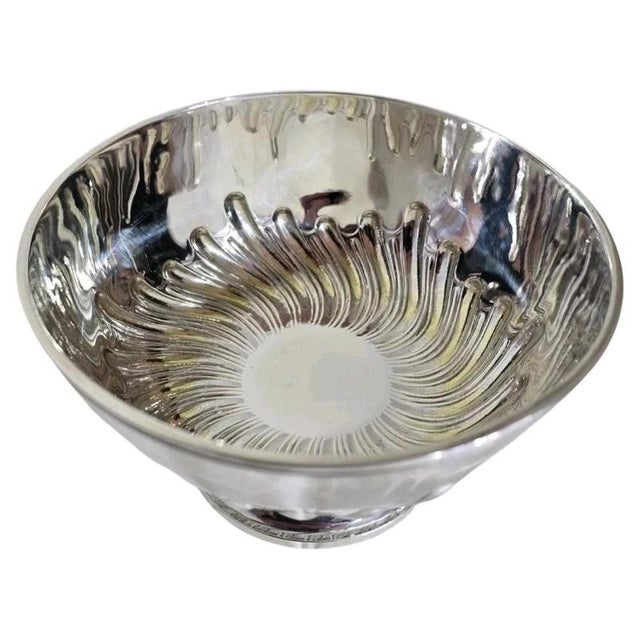 Antique Victorian Britannia Standard Silver Punch Bowl, Dublin, 1891 For Sale - Image 17 of 17