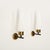 1960s Italian Wall Scones in Opaline Glass and Brass from Stilnovo, 1960s, Set of 2 For Sale - Image 5 of 10