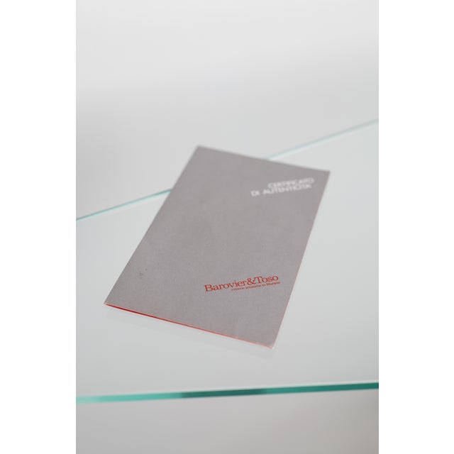 1980s Venetian Art Deco Murano Glass Lantern by Ercole Barovier for Barovier & Toso, 1980s For Sale - Image 5 of 13