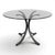 Space Age Table with Smoked Glass Top and Chrome Base, 1970s For Sale - Image 10 of 10