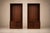 1960s Architectural Brazilian Modern Style Bookcases in Aged Reclaimed Rosewood, Pair For Sale - Image 14 of 17