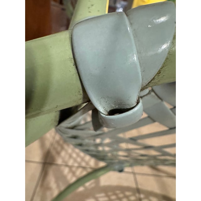 1960s Brown Jordan "Tamiami" Woven Rocking Chair, Attributed For Sale - Image 13 of 14