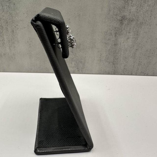 Contemporary Natural Diamond Stud Earrings With Removable Jackets in 14kt White Gold – 0.97ct, A Pair For Sale - Image 3 of 5