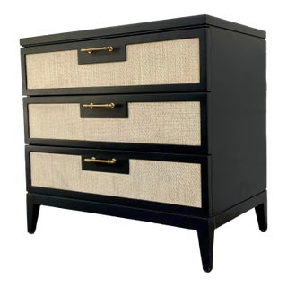 Villa & House Modern Black Lacquer Astor Side Table For Sale