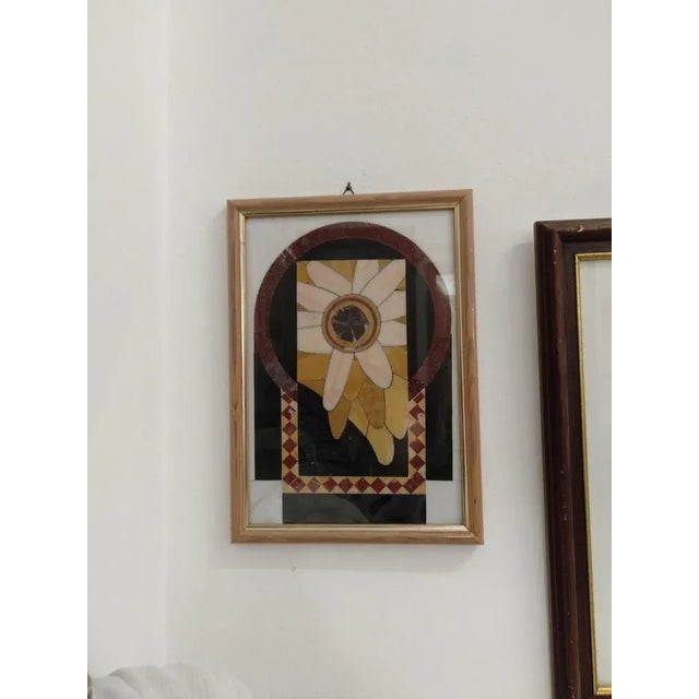 Marble Mosaic from Vignali, 1940s For Sale - Image 4 of 5