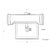 Metal Regina Andrew Tate Picture Light, Small in Natural Brass For Sale - Image 7 of 8