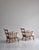 Set of Pinewood & Sheepskin Lounge Chairs, Sweden, 1940s For Sale - Image 12 of 18