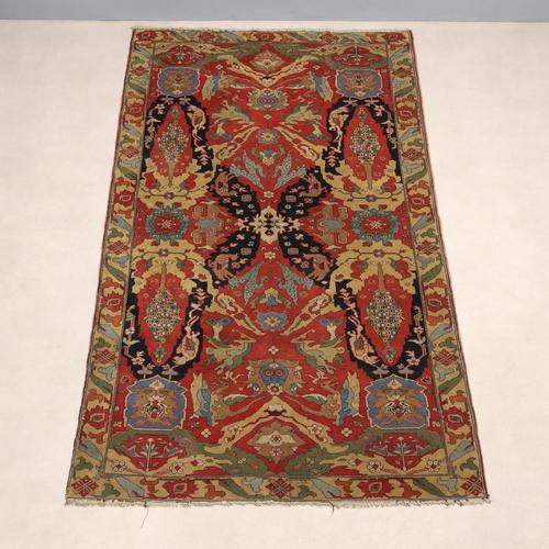 Vintage Herat Wool Rug, Azerbaijan For Sale - Image 3 of 9