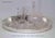 1980s 1980’s Vintage/New Silver Oval Gallery Tray, Embossed For Sale - Image 5 of 13