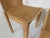 Wood Set of Vintage Wooden and Rattan Chairs, 1970s For Sale - Image 7 of 9