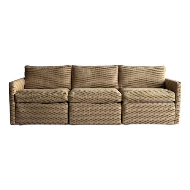 Knoll Pfister Modular Three-Piece Sectional Sofa For Sale