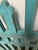 Gate Triple Arched With Spires Blue For Sale - Image 9 of 13