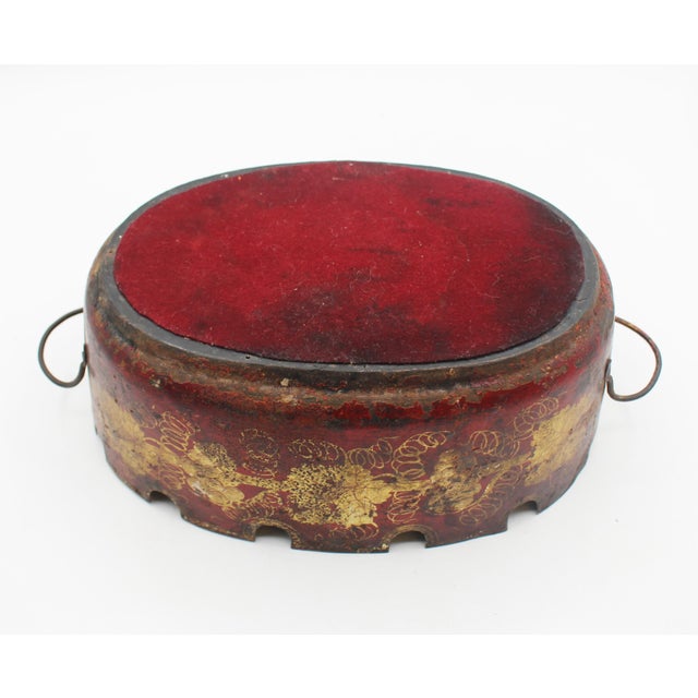 Metal Circa 1810-1820 French Empire Tole Monteith For Sale - Image 7 of 7