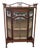 Art Nouveau Inlaid Display Cabinet by Shapland and Petter, 1890 For Sale