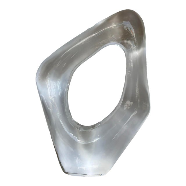 Revelation Abstract Modern Crystal Caver Sculpture For Sale
