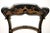 Antique Victorian Lacquered Chinoiserie Side Chairs, 1870, Set of 2 For Sale - Image 9 of 11