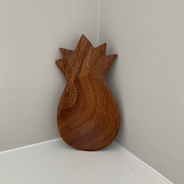 MidCentury HandCarved Pineapple Spoon Rest Chairish