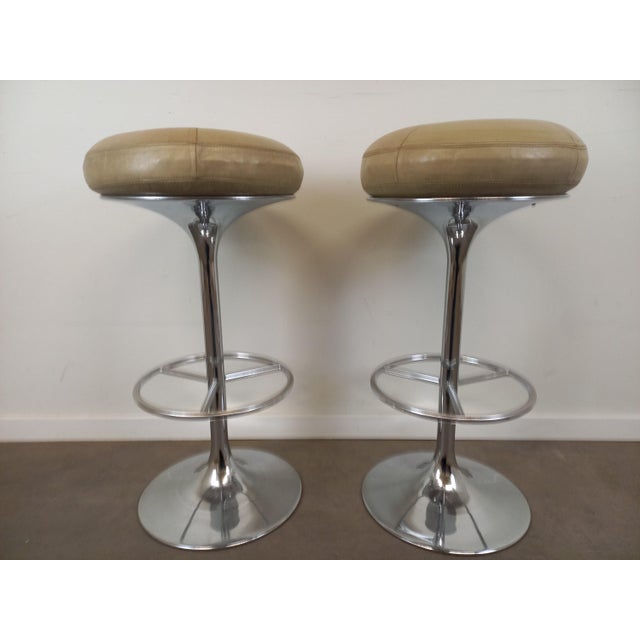 Vintage Bar Stools from Borge Johanson, 1960s, Set of 2 For Sale - Image 9 of 18