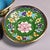 Metal Vintage Cloisonne Enamel Lidded Tea Bowls Gaiwan Sets - Pair For Sale - Image 7 of 8