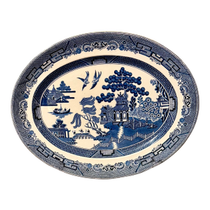 Blue Willow Serving Platter by Johnson Bros.