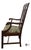 Brown Vintage Kittinger Traditional Chippendale Style Mahogany Accent / Dining Chairs - Pair For Sale - Image 8 of 12