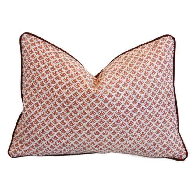 Early 21st Century Venetian Italian Mariano Fortuny Canestrelli Shell Feather/Down Pillow For Sale - Image 5 of 7