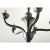 French Vintage Modern Pewter-Tone Chandelier For Sale - Image 12 of 12