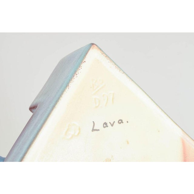 Art Deco Lava Pen Tray by Ewald Dahlskog for Bo Fajans, 1940s For Sale - Image 4 of 5