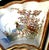 Vintage Japanese Porcelain 7-Pc Lazy Susan Sweet Meat Set Birds Flowers Gold For Sale - Image 10 of 13