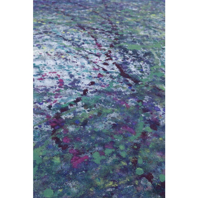 "Halensee S41" Extra Large Abstract Painting by Simon Findlay For Sale - Image 10 of 12