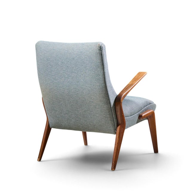 Osvaldo Borsani for Tecno Pk71 Mid Century Italian Walnut Lounge Chairs - Pair For Sale - Image 10 of 12
